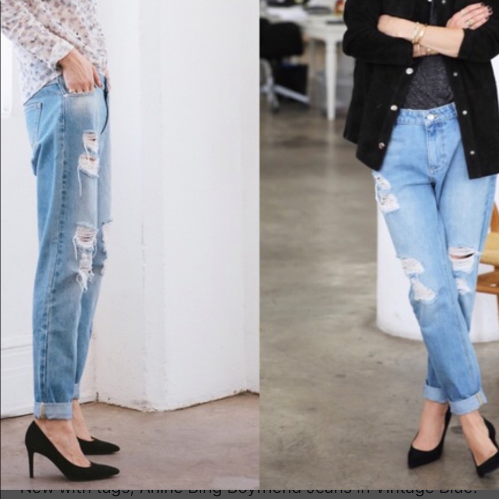 Anine Bing Boyfriend Jean